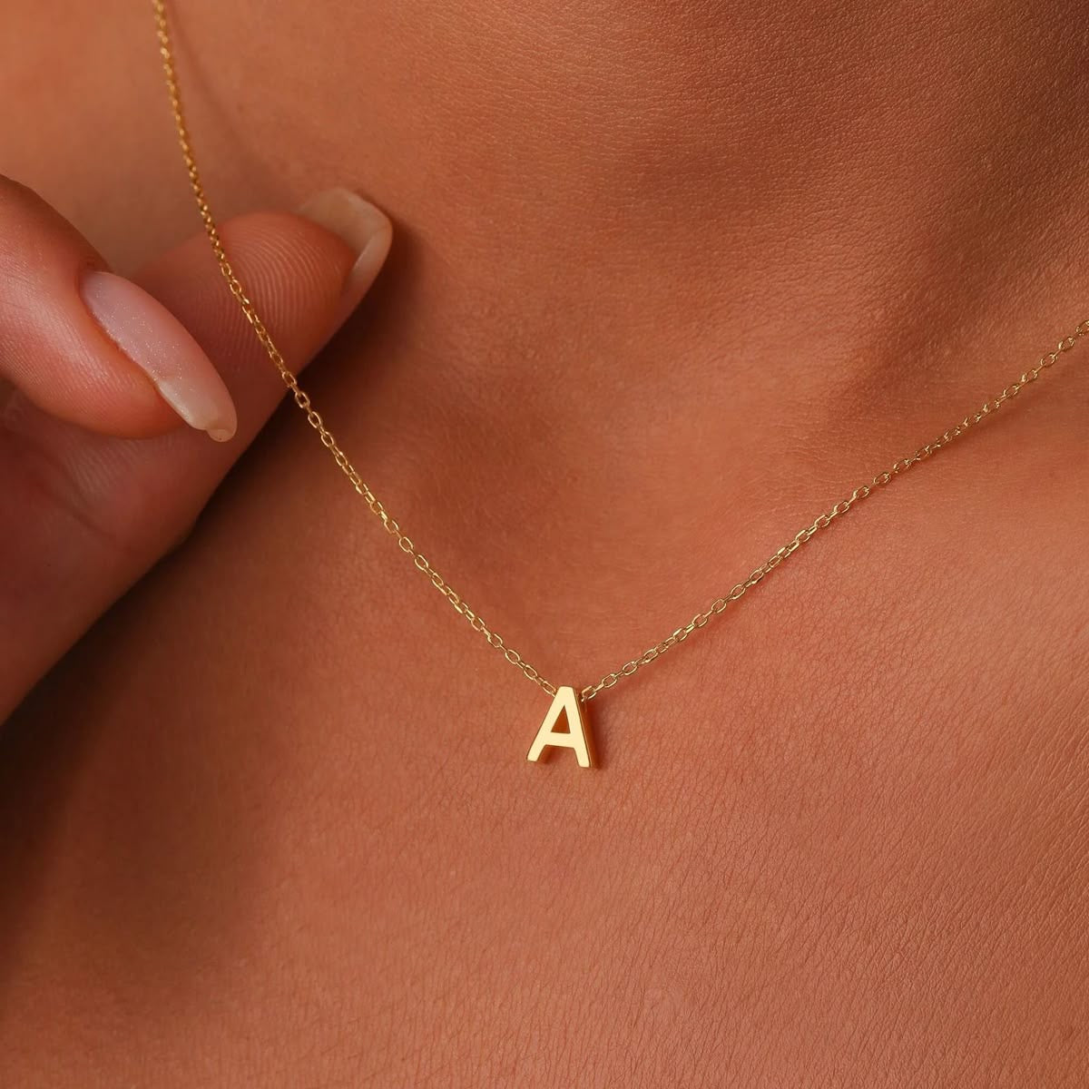 Initial necklace