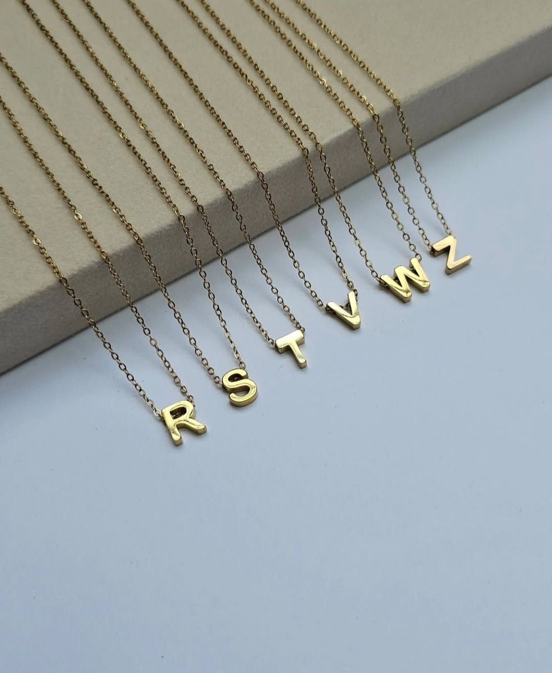 Initial necklace