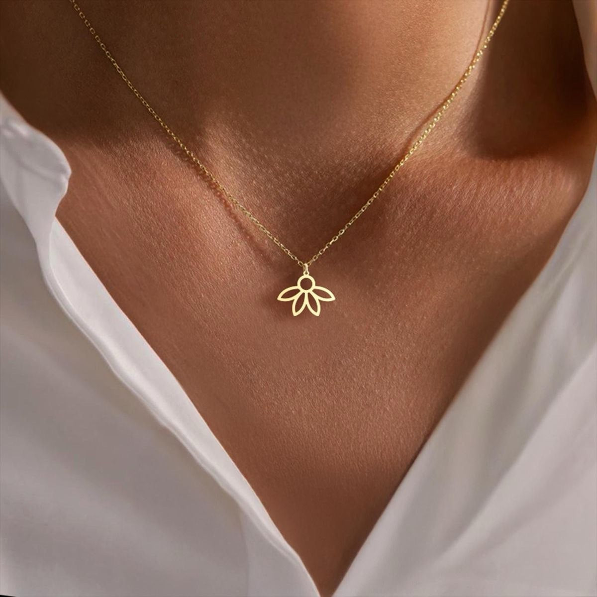 Flowery necklace