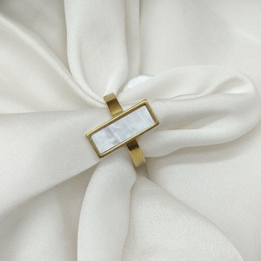 White ring