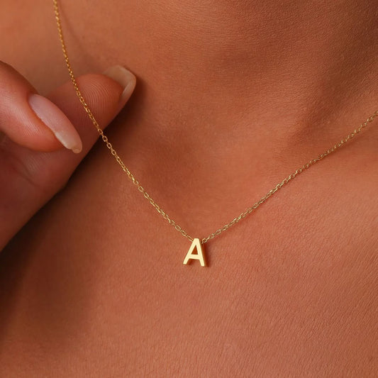 Initial necklace